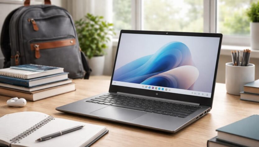 découvrez le pc hp à 500 €, alliant autonomie remarquable et robustesse, idéal pour accompagner vos journées de cours avec performance et fiabilité.