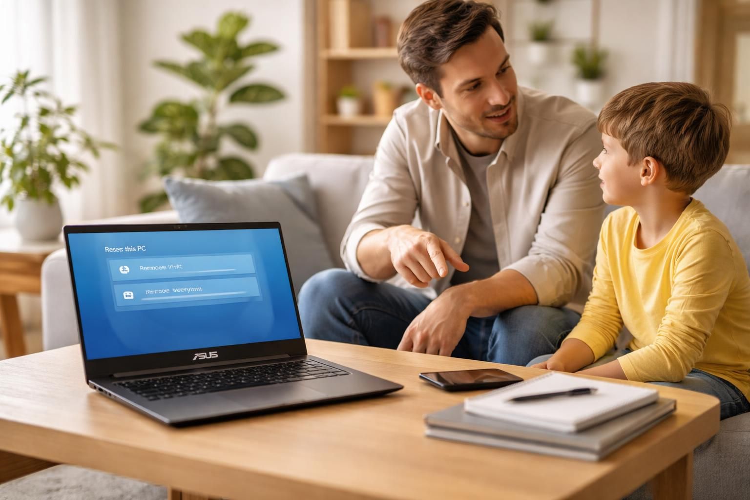 découvrez comment réinitialiser un pc asus sans mot de passe grâce à notre guide familial simple et complet, étape par étape.