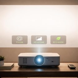 découvrez les meilleurs réglages pour un focus optimal, un effet trapèze maîtrisé et un mode éco, afin d'assurer une projection calme et de qualité.