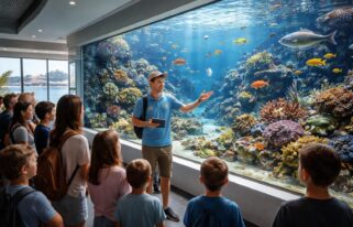 découvrez la visite guidée de l'aquarium à sanary-sur-mer : horaires, tarifs, espèces marines et conseils pour une expérience inoubliable en famille ou entre amis.