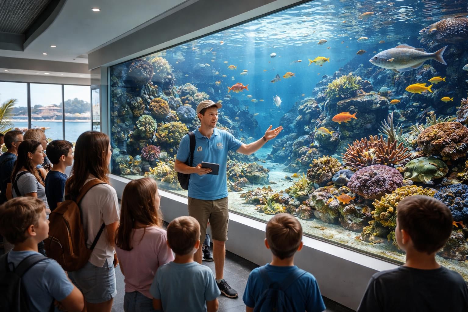 découvrez la visite guidée de l'aquarium à sanary-sur-mer : horaires, tarifs, espèces marines et conseils pour une expérience inoubliable en famille ou entre amis.