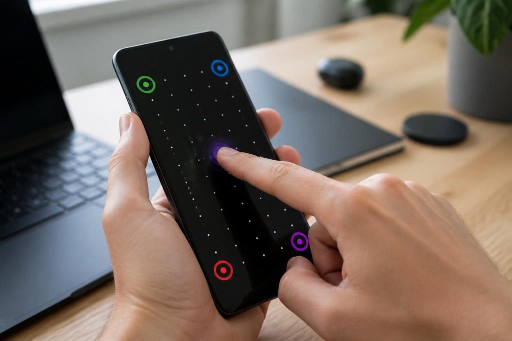 apprenez à calibrer et tester l'écran tactile de votre appareil android facilement grâce à une application dédiée pour optimiser la réactivité et la précision du tactile.