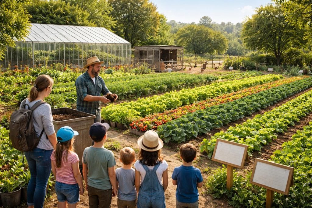 découvrez comment la ferme pédagogique à dieppe sensibilise petits et grands aux pratiques de l'agriculture durable grâce à des activités ludiques et éducatives.