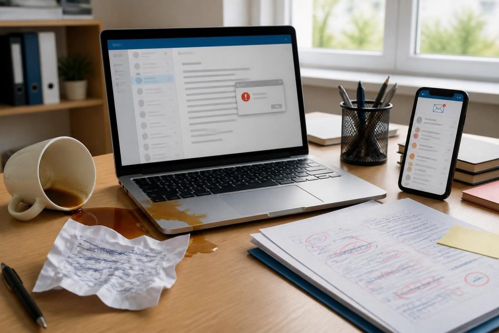 découvrez les erreurs courantes à éviter pour bien gérer votre boîte mail académique et optimiser votre communication professionnelle.
