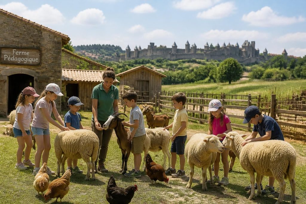 découvrez les avantages d'une ferme pédagogique à carcassonne pour des sorties éducatives enrichissantes, où les enfants apprennent en s'amusant au contact de la nature et des animaux.